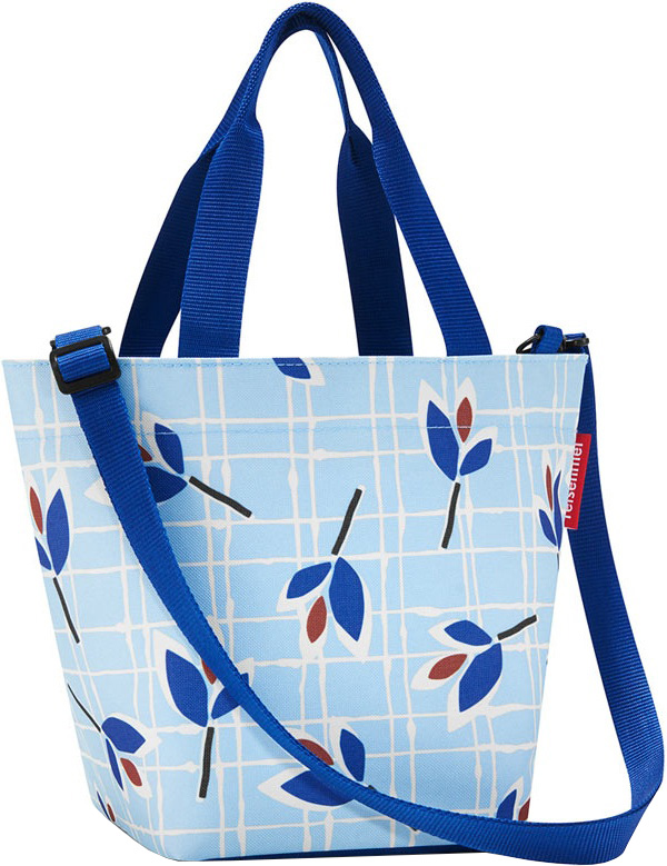 фото Сумка shopper xs leaves blue reisenthel