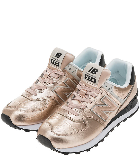 

Кроссовки женские New Balance 574 золотистые 6.5 US, Золотистый, 574