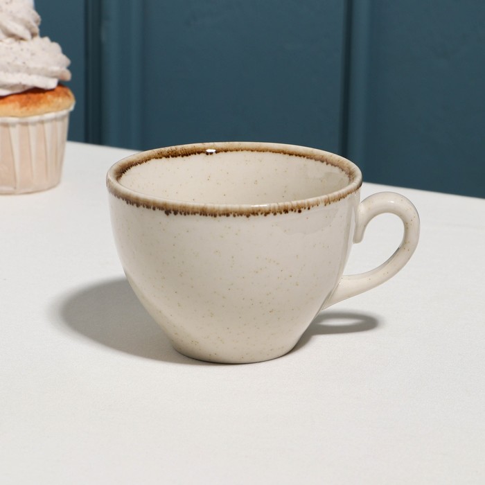 Kutahya Porselen Чашка чайная «Pearl», 220 мл, бежевая, фарфор