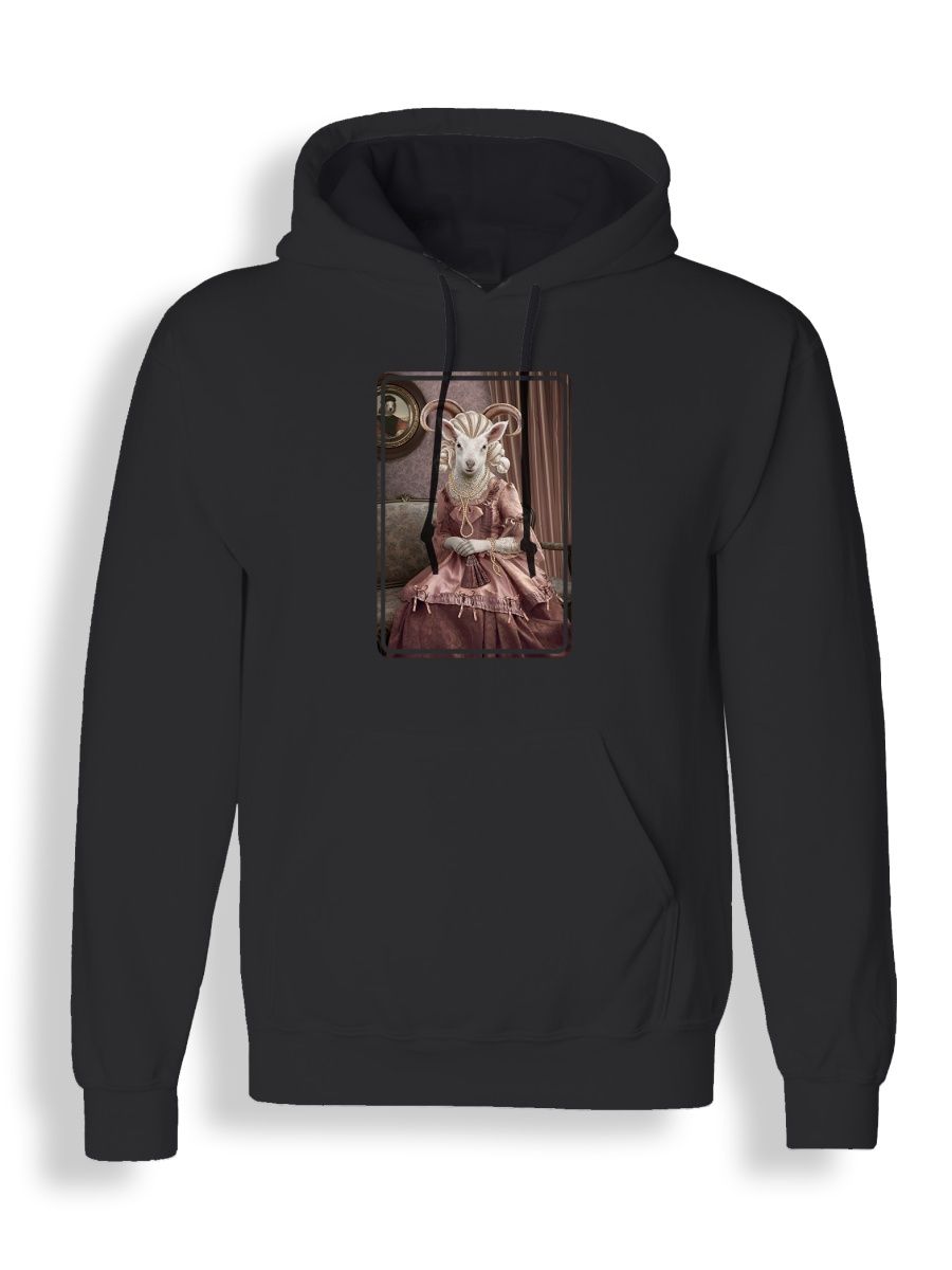 

Худи унисекс СувенирShop Знатные животные в смокинге/Animal 21 черное 2XL, "Знатные животные в смокинге/Animal" 21