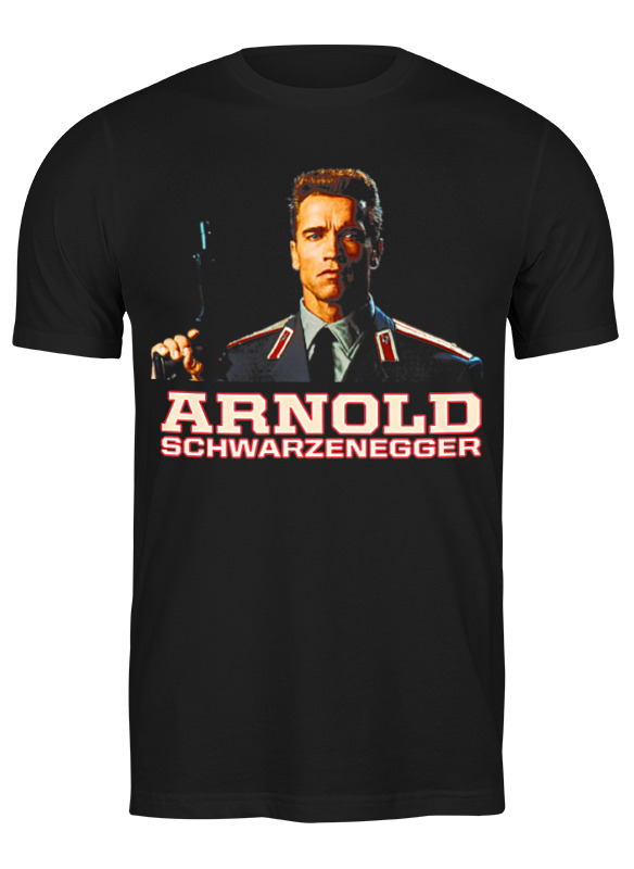 

Футболка мужская Printio Arnold schwarzenegger черная XL, Черный, Arnold schwarzenegger