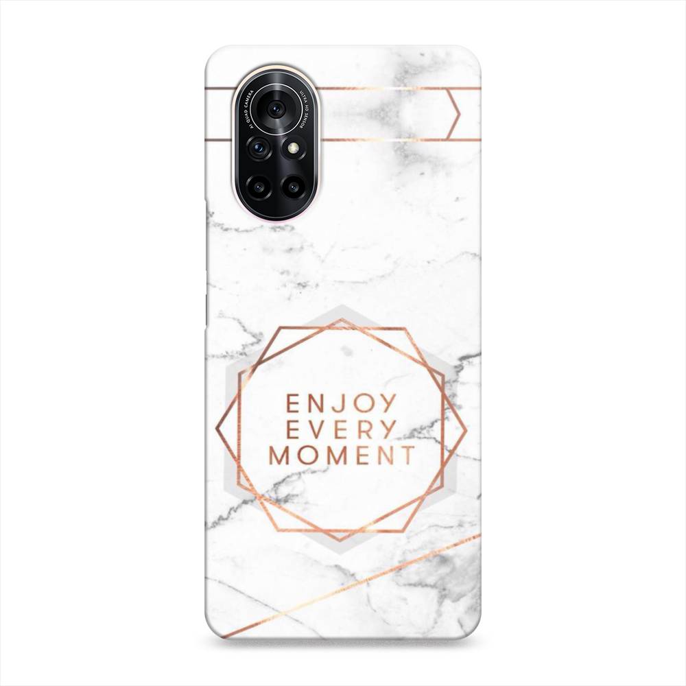 

Чехол Awog "Enjoy every moment мрамор" для Huawei Nova 8, 6105720-5
