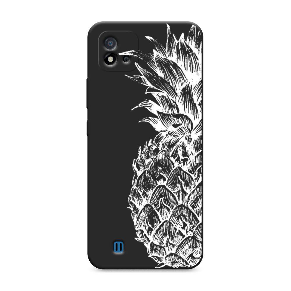 

Чехол Awog на Realme C20 "Ананас графика белая", Разноцветный, 254852-1