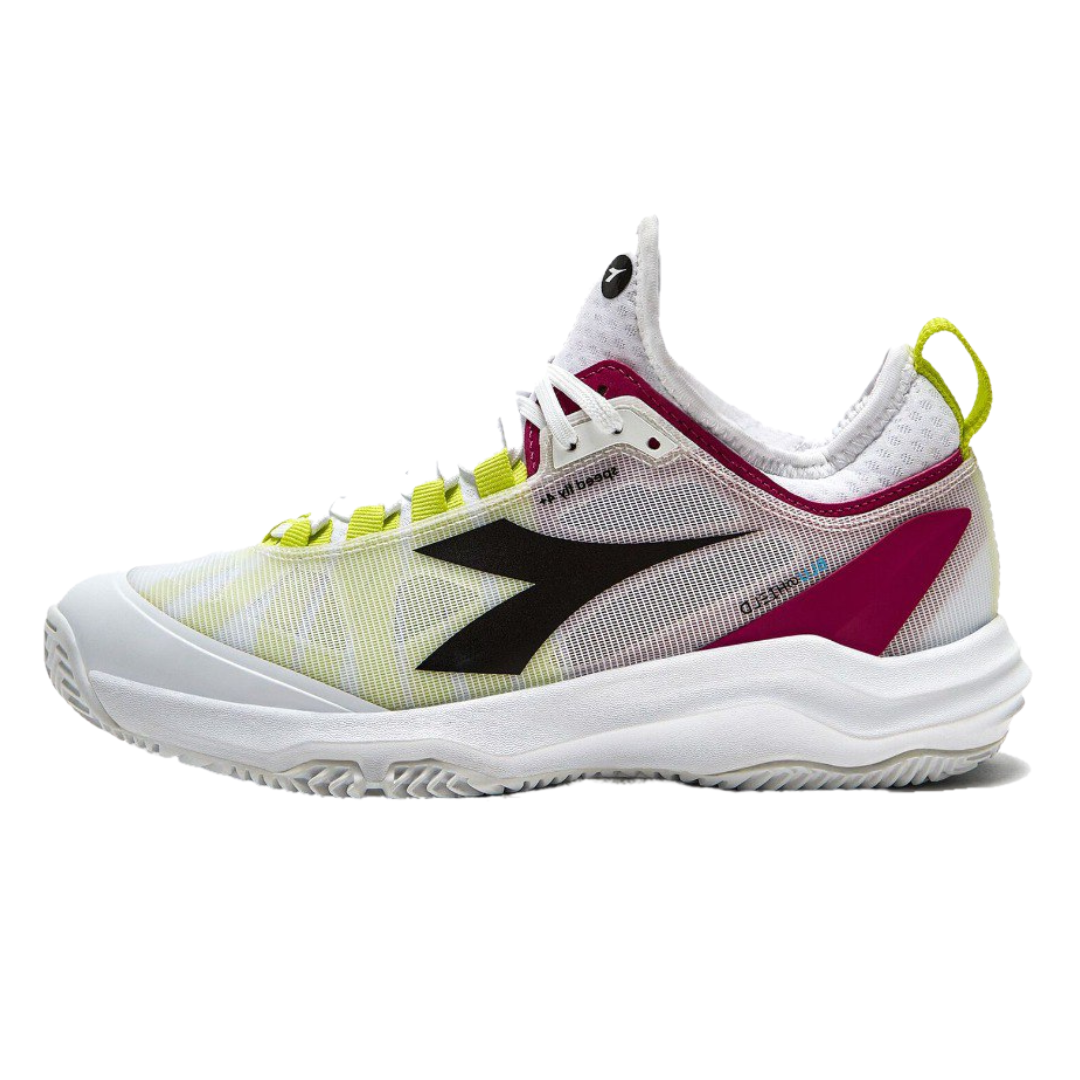 

Кроссовки женские Diadora Speed Blushield Fly 4 + W Clay белые 6 UK, Белый, Speed Blushield Fly 4 + W Clay