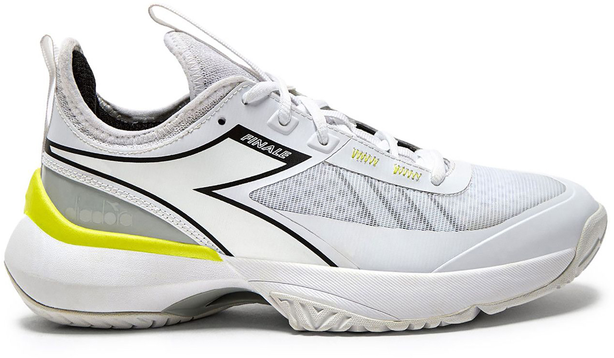 

Кроссовки женские Diadora Finale W Ag белые 8 UK, Белый, FINALE W AG