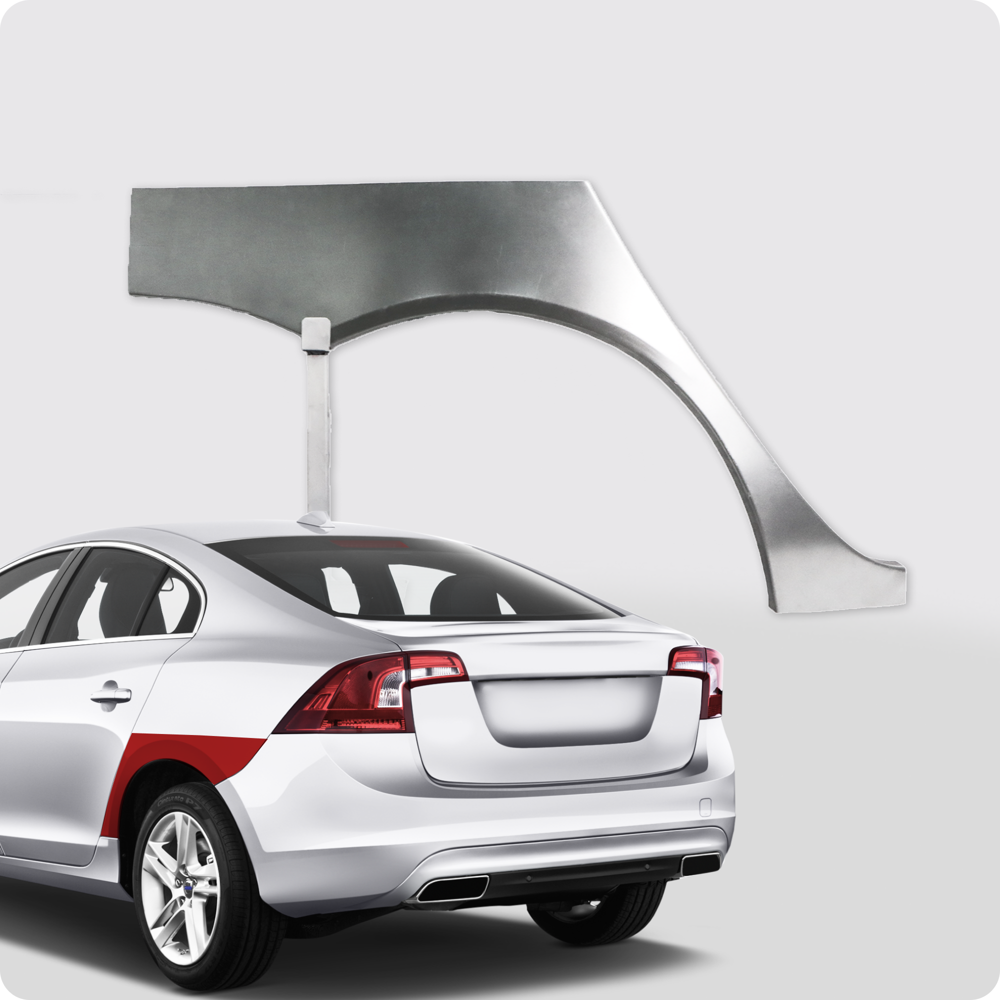 

Арка задняя левая Все пороги Subaru Impreza 1992-2000 седан (Субару Импреза 1) ХКС 0,8 мм, Subaru Impreza 1992-2000 седан (Субару Импреза 1)