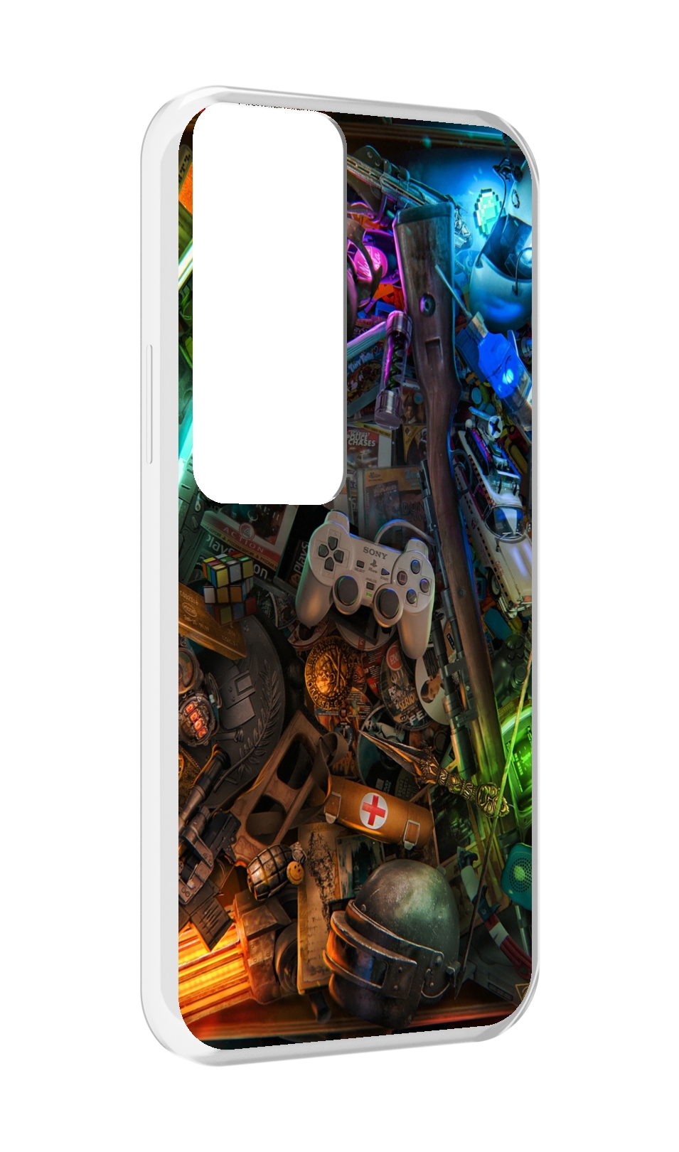 

Чехол MyPads JlaMBcPa6eM для Tecno Pova Neo 2, Прозрачный, Tocco