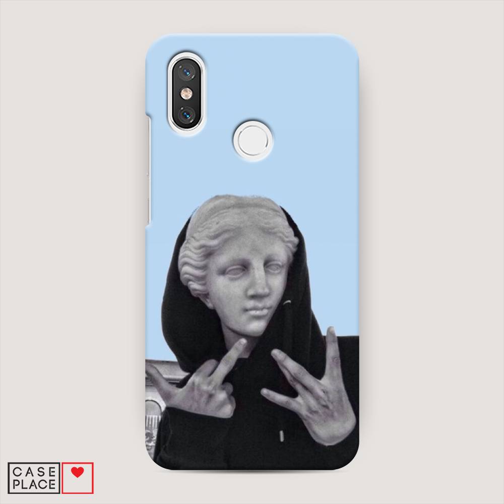 

Пластиковый чехол "SWAG статуя" на Xiaomi Mi 8, 33520-7