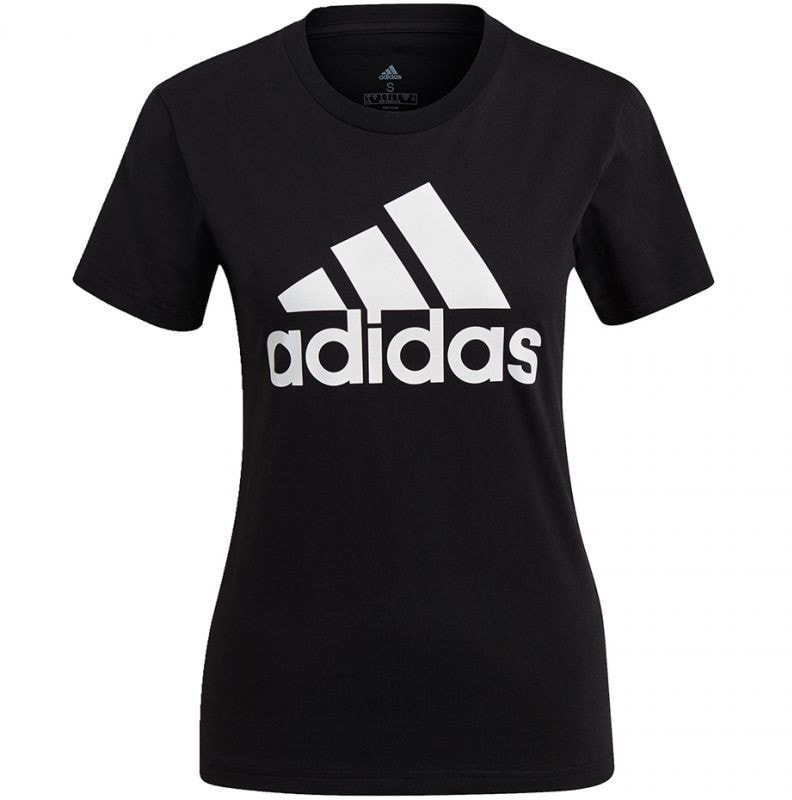 Футболка женская Adidas Essentials Regular GL0722 черная 46 RU