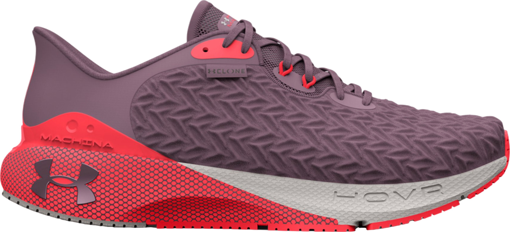 

Кроссовки женские Under Armour Ua W Hovr Machina 3 Clone фиолетовые 8.5 US, Фиолетовый, Ua W Hovr Machina 3 Clone