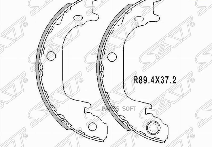 

Колодки Ручного Тормоза Toytoa Prius Zvw4# Sat арт. ST-46550-47010