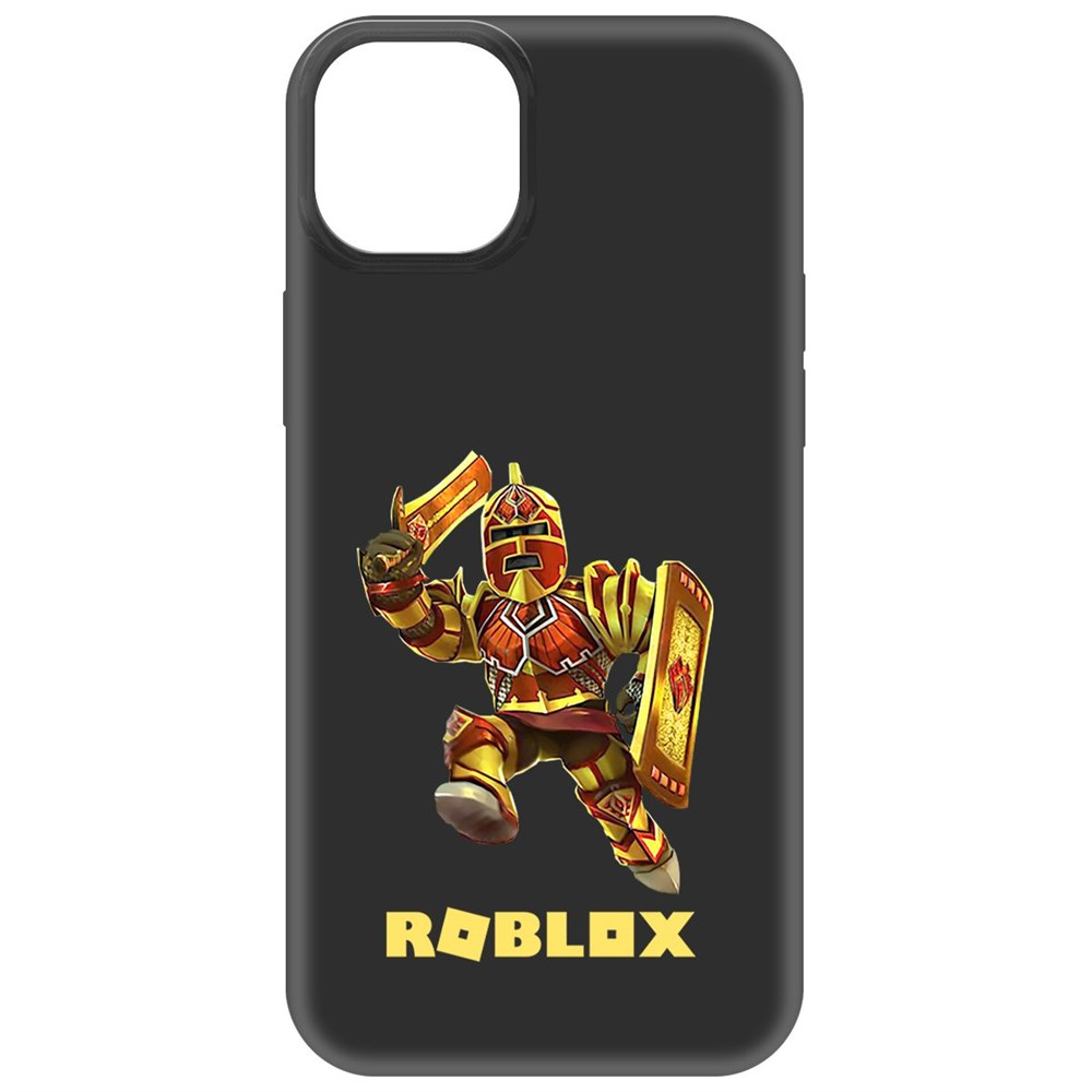 

Чехол-накладка Krutoff Soft Case Roblox-Рэдклифф для iPhone 15 Plus черный