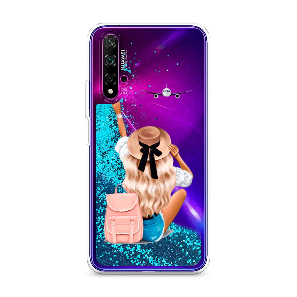 

Чехол Awog на Honor 20/Huawei Nova 5T "Автостопом самолетом", Разноцветный, 610593-1