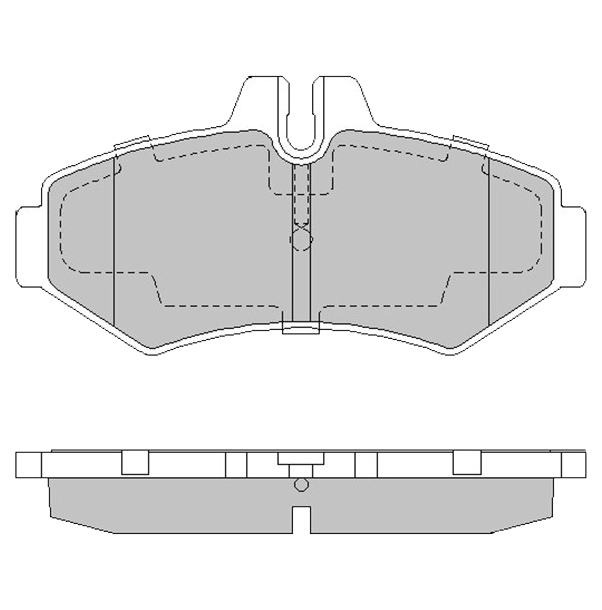 Колодки Тормозные Зад Mercedes Sprinter Classic 12- Sat арт. ST-A0044202520