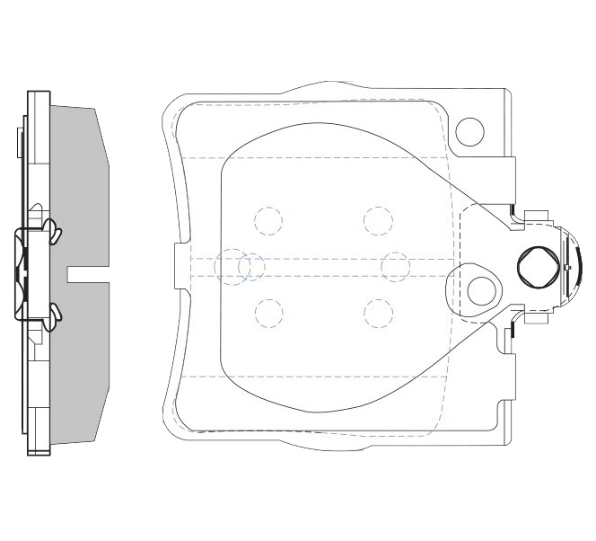 

Колодки Тормозные Зад Mercedes W203/Cl203/C209 Sat арт. ST-A0044209120