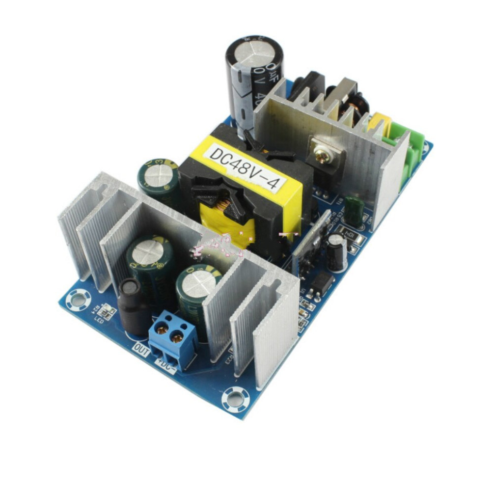 Импульсный блок питания WX-DC4816, преобразователь напряжения 220V-48V 4A повышающий dc dc преобразователь напряжения arduino 150w 35 12v