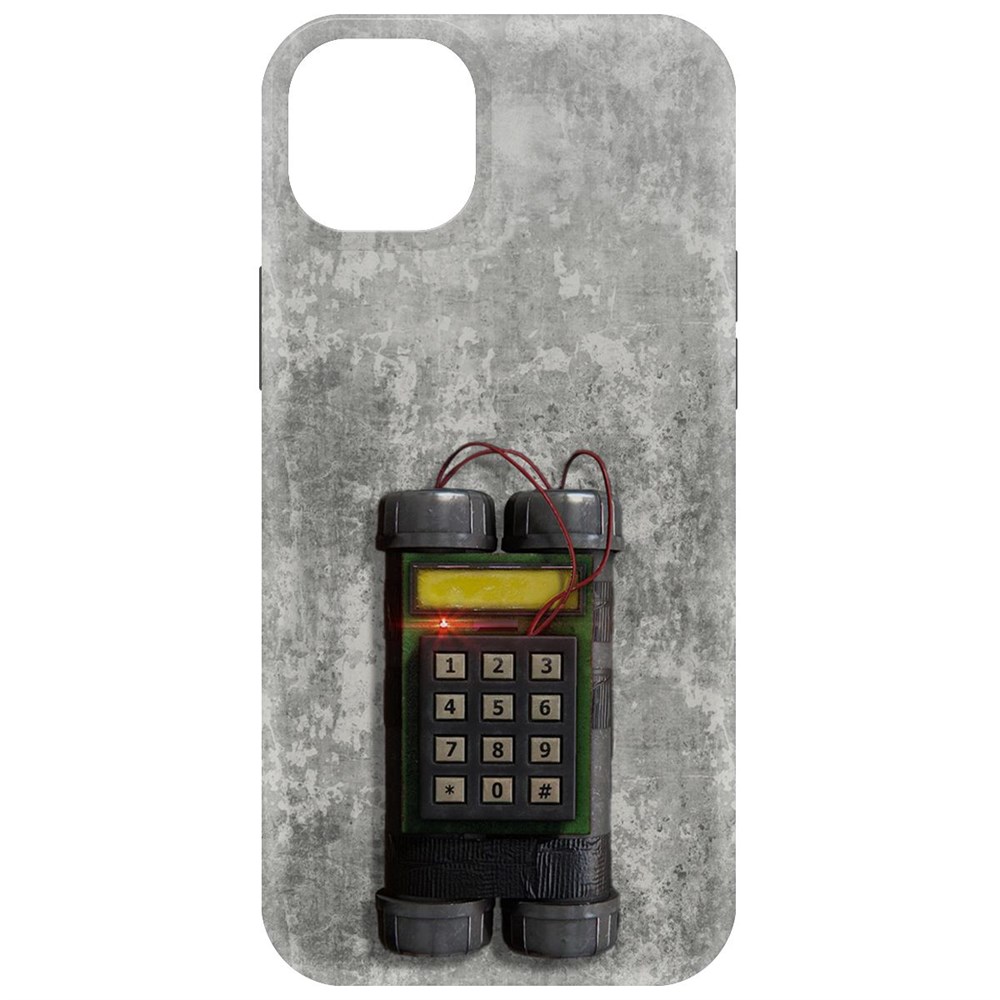 

Чехол-накладка Krutoff Soft Case Cтандофф 2 (Standoff 2) - C4 для iPhone 15 Plus черный