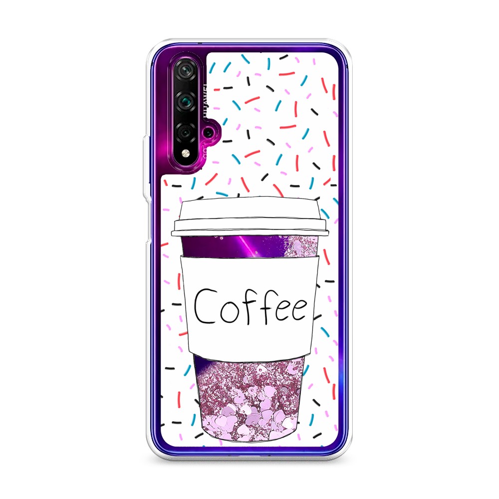 

Чехол Awog "Coffee прозрачный стакан" на Huawei Honor 20/Huawei Nova 5T, 610594-1