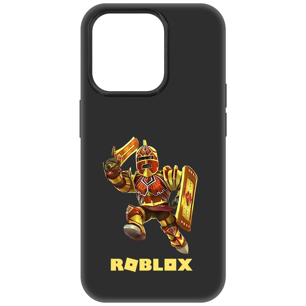 

Чехол-накладка Krutoff Soft Case Roblox-Рэдклифф для iPhone 15 Pro черный