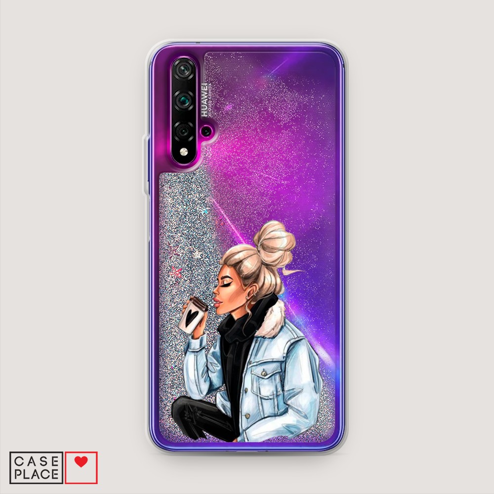

Чехол Awog на Honor 20/Huawei Nova 5T "Cute girl", Разноцветный, 610591-1