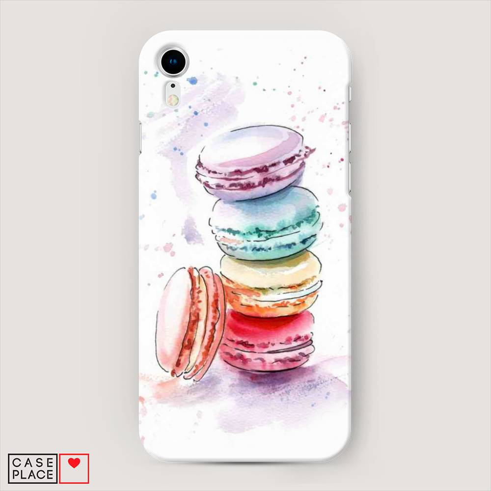 

Пластиковый чехол "Пирамидка макарони 2" на Apple iPhone XR (10R), 12020-7