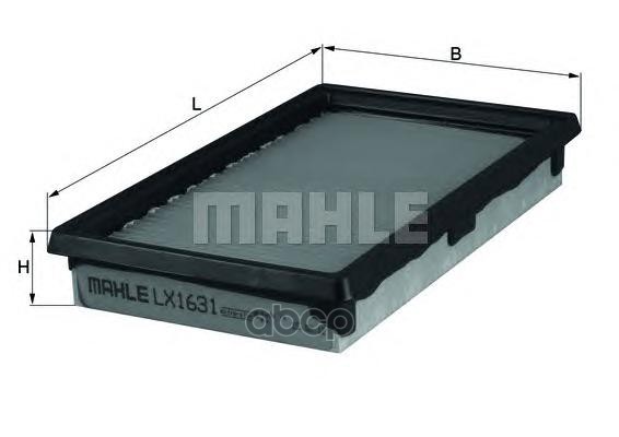 

Фильтр Воздушный Lx 1631 Nsin0019750636 Mahle/Knecht арт. LX1631