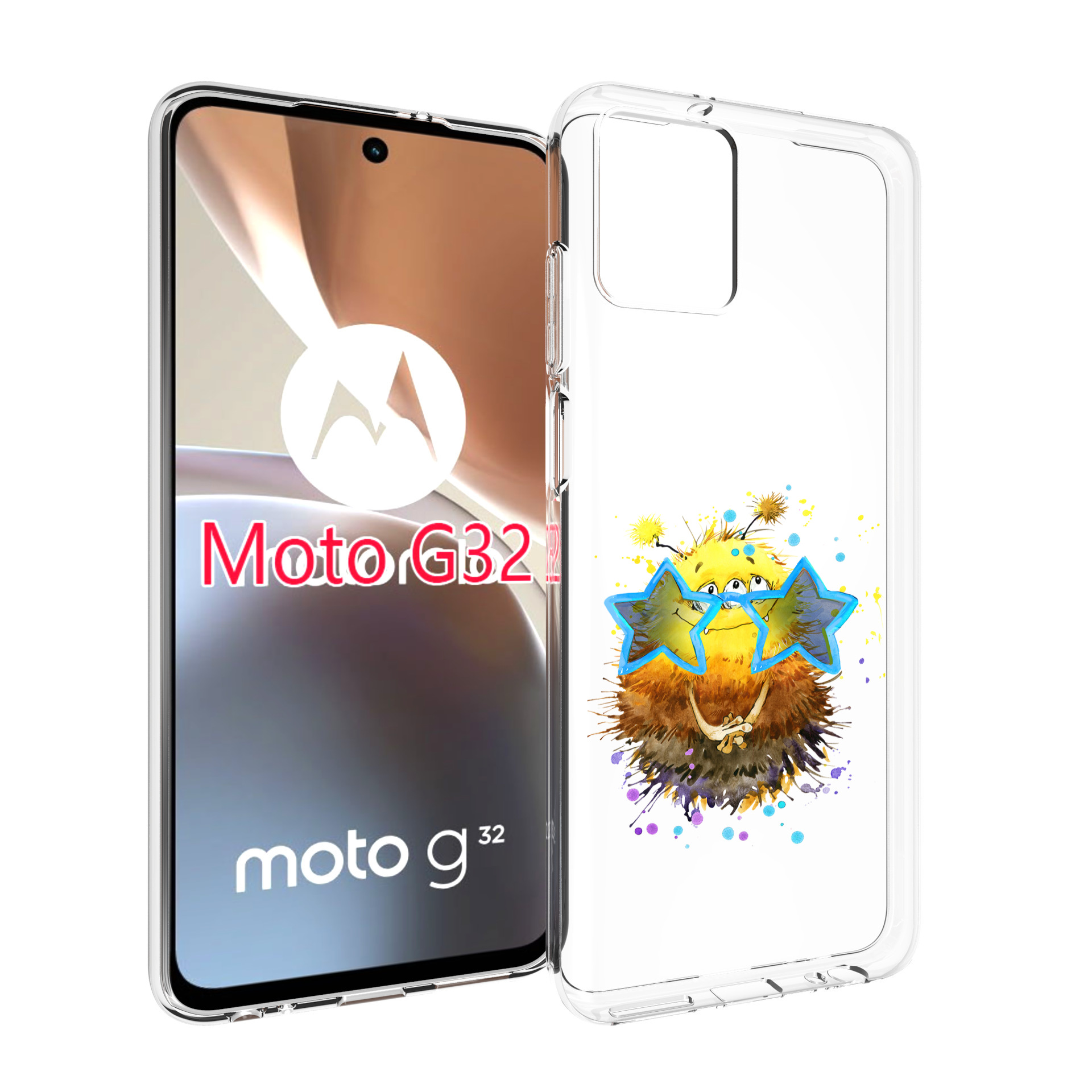 

Чехол MyPads Буня для Motorola Moto G32, Прозрачный, Tocco