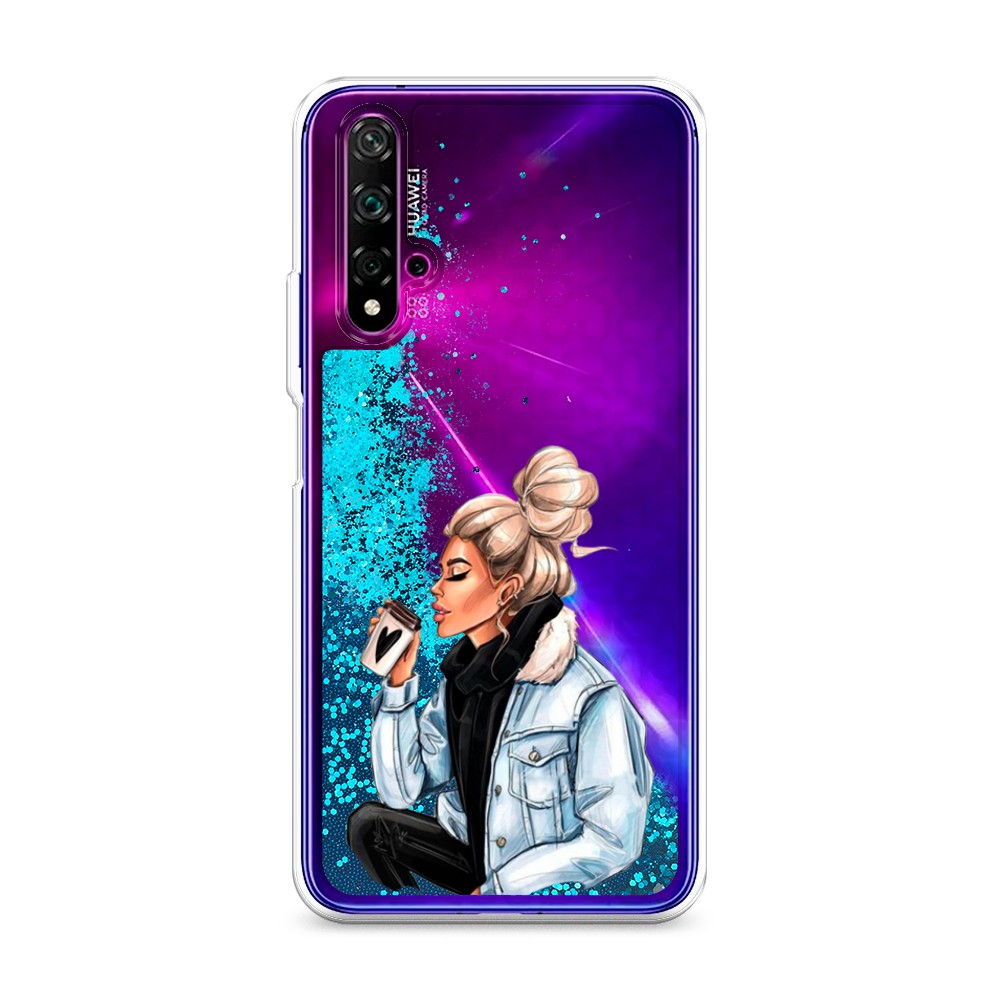 

Чехол Awog на Honor 20/Huawei Nova 5T "Cute girl", Разноцветный, 610593-1
