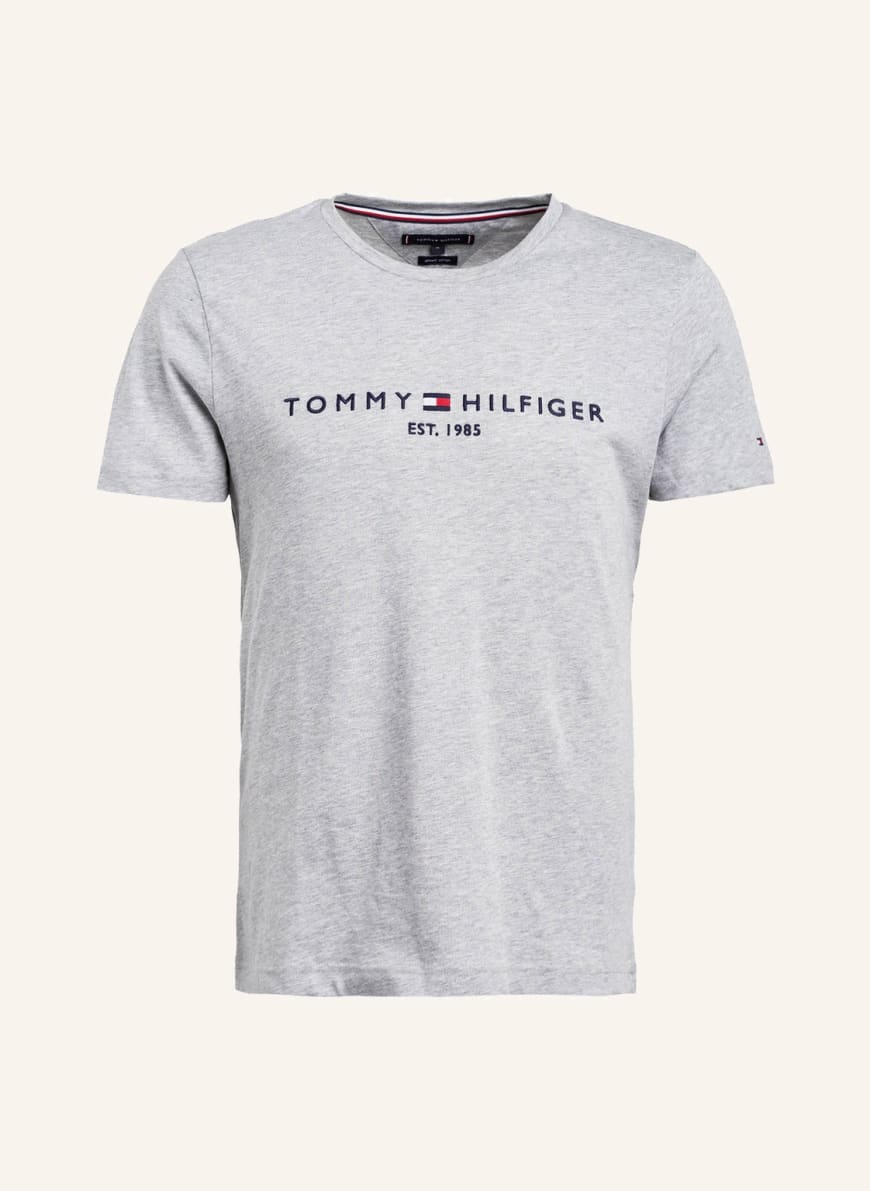 

Футболка мужская Tommy Hilfiger 1001004094 серая S (доставка из-за рубежа), 1001004094