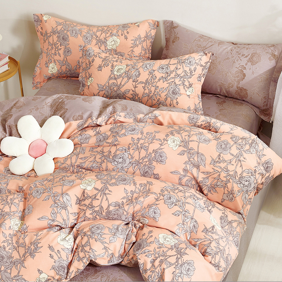 

Постельное белье Cleo, 4 наволочки 50х70 70х70, Satin de Luxe