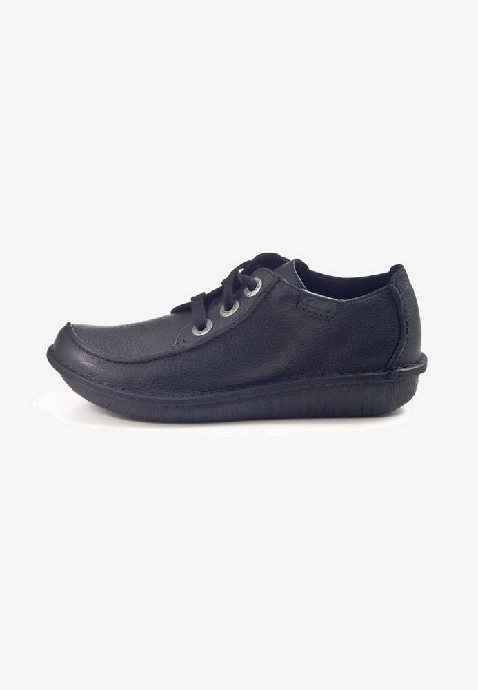 Полуботинки женские Clarks Unstructured CL1-f02-0016 черные 38 EU