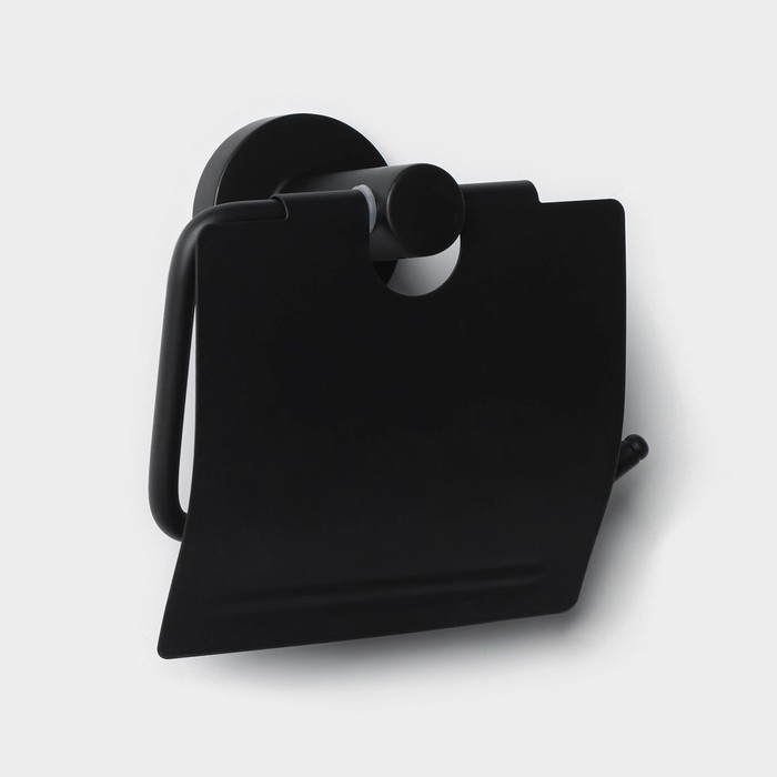 Держатель для туалетной бумаги Штольц Stolz Loft basic, цвет черный