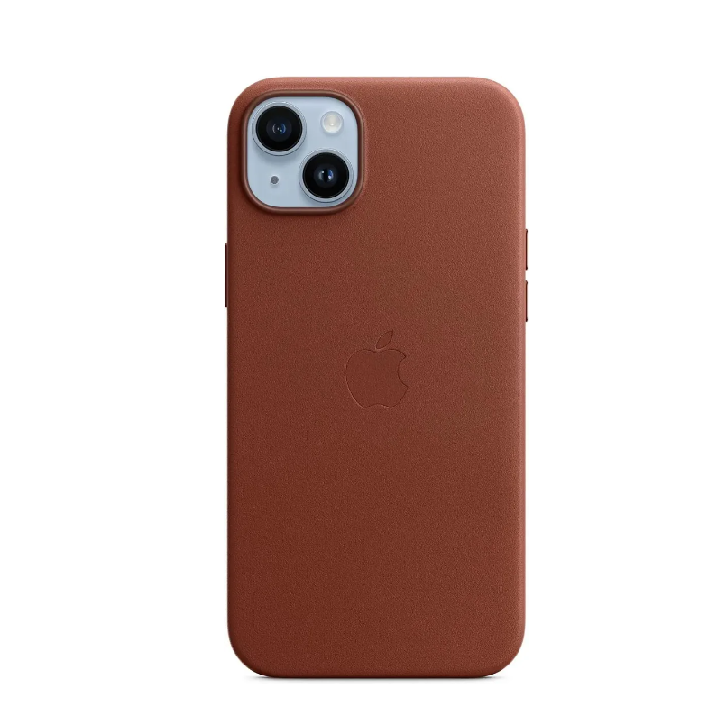 Чехол (клип-кейс) Apple Leather Case with MagSafe A2907, для Apple iPhone 14 Plus