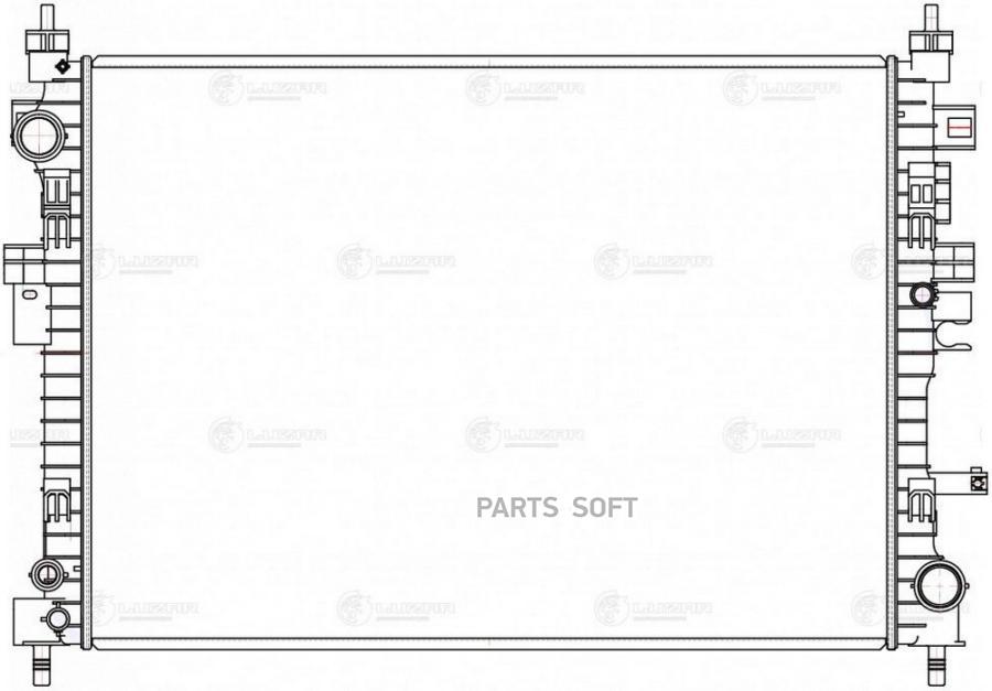 

Радиатор Haval Jolion (21-) 1.5T (4Wd) LUZAR арт. LRC 3047