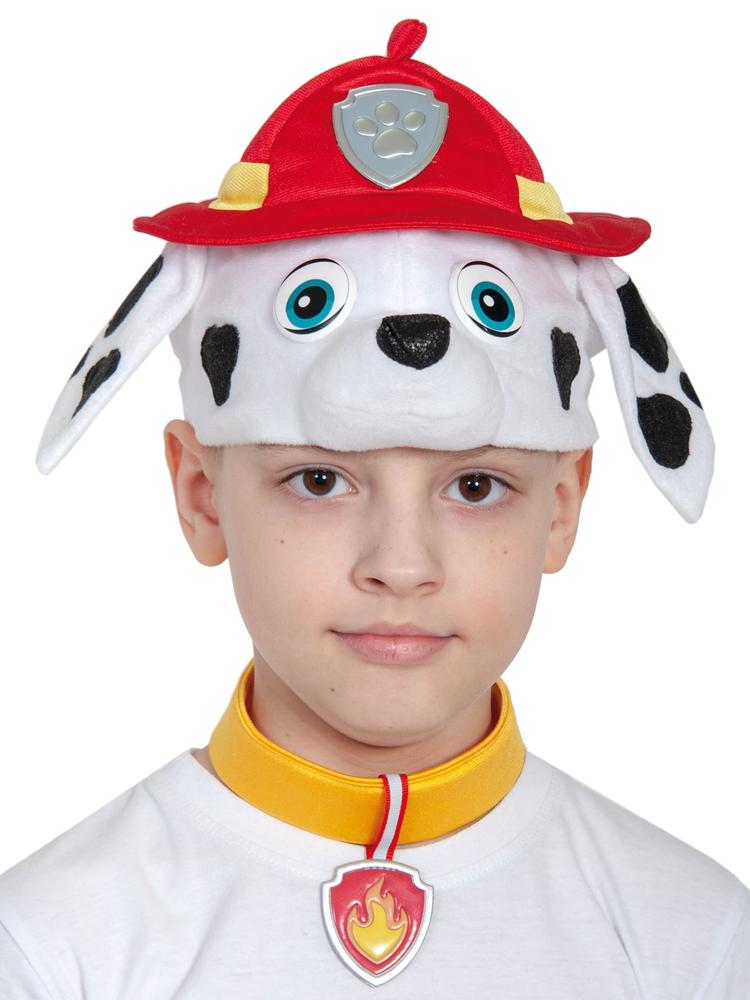 фото Карнавальная маска карнавалофф маршал серия щенячий патруль, размер 52-54