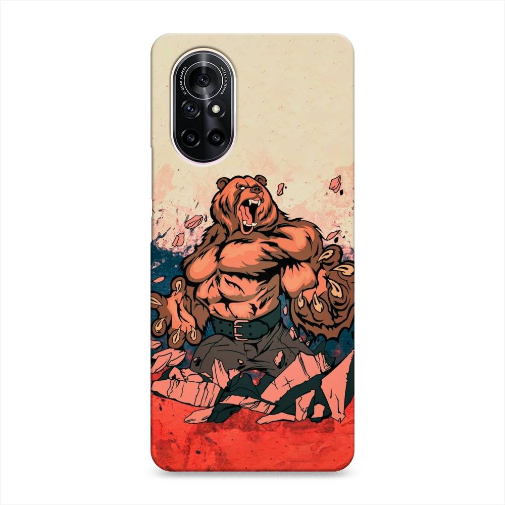 

Чехол Awog "Медведь с флагом РФ" для Huawei Nova 8, 6105720-1