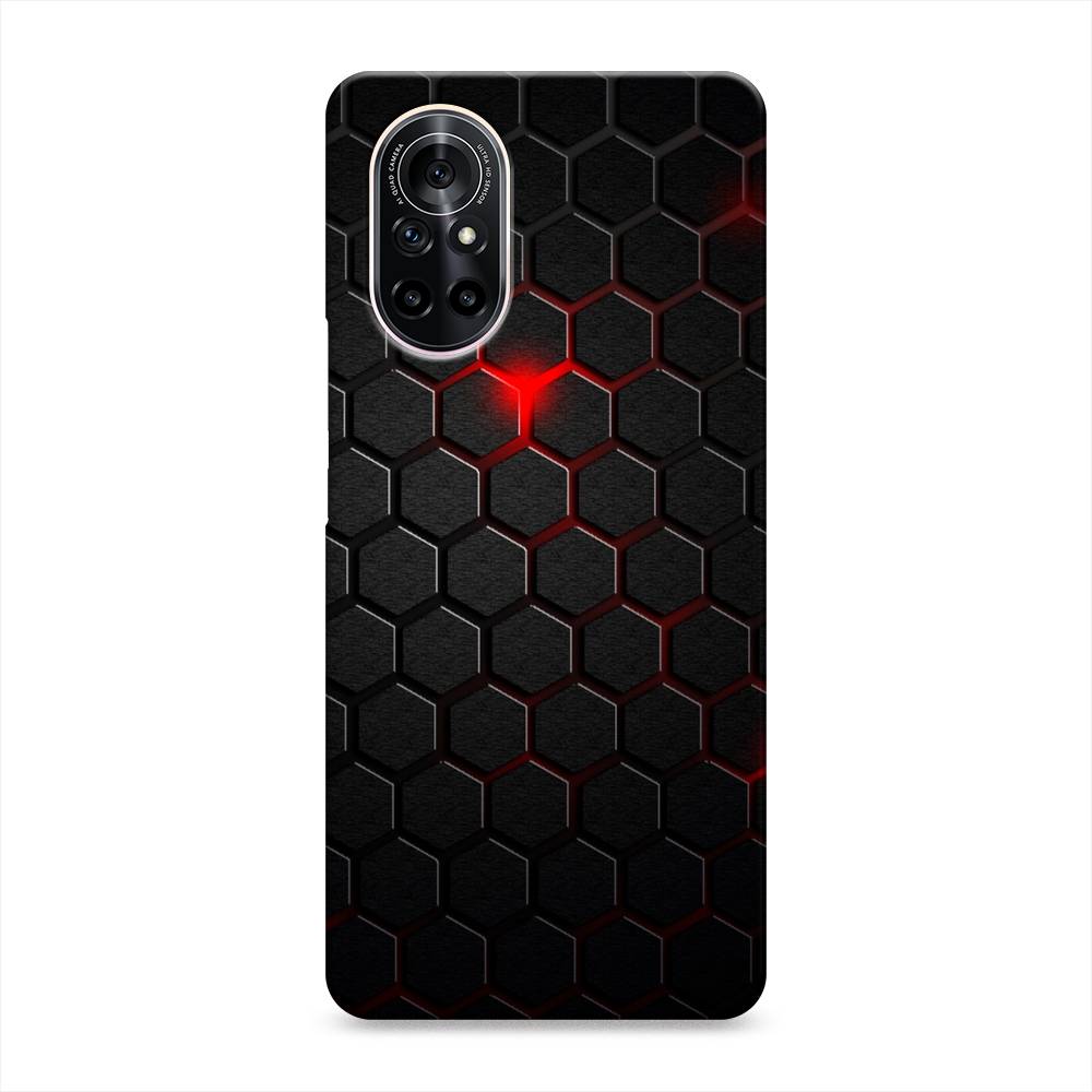 

Чехол Awog "Фон соты красные" для Huawei Nova 8, 6105720-2