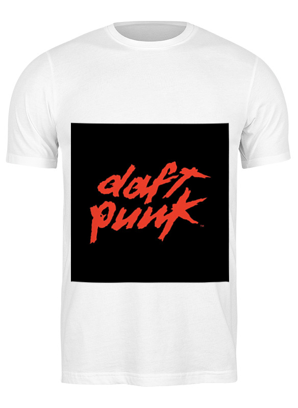 

Футболка мужская Printio Daft punk белая M, Белый, Daft punk