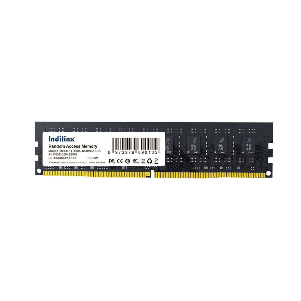 

Оперативная память Indilinx IND-MD5P48SP08X DDR5 1x8Gb 4800MHz, IND-MD5P48SP08X