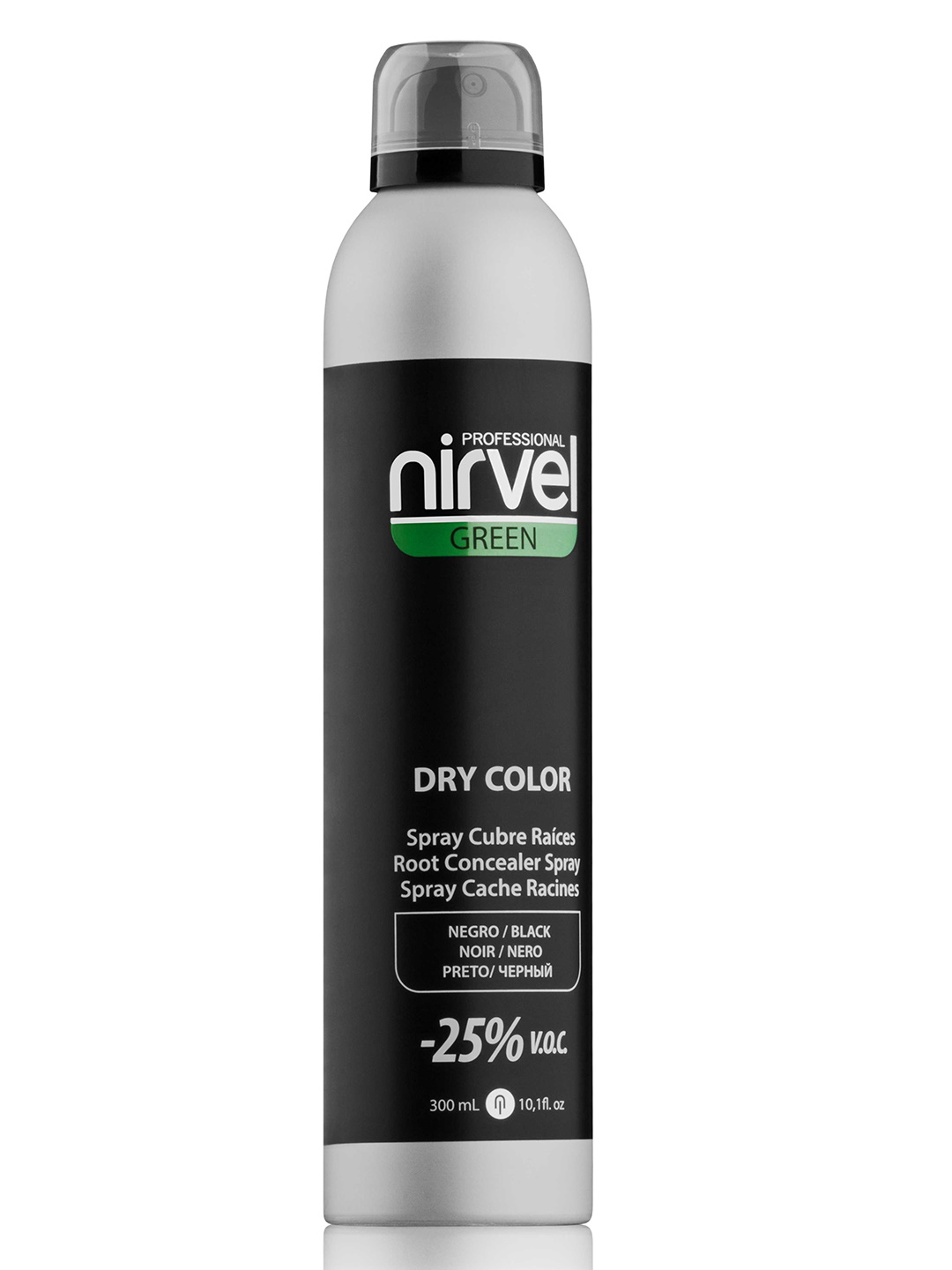 Спрей GREEN для тонирования волос NIRVEL PROFESSIONAL черный 300 мл
