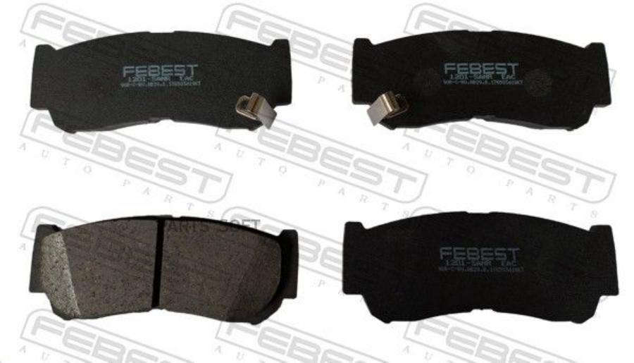 

Тормозные колодки FEBEST задние 1201SANR