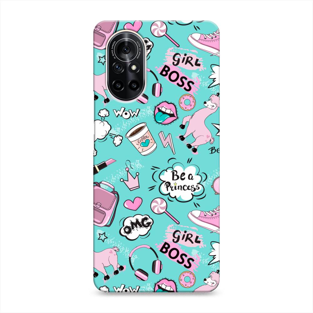 

Чехол Awog "Стильная лама" для Huawei Nova 8, 6105720-1