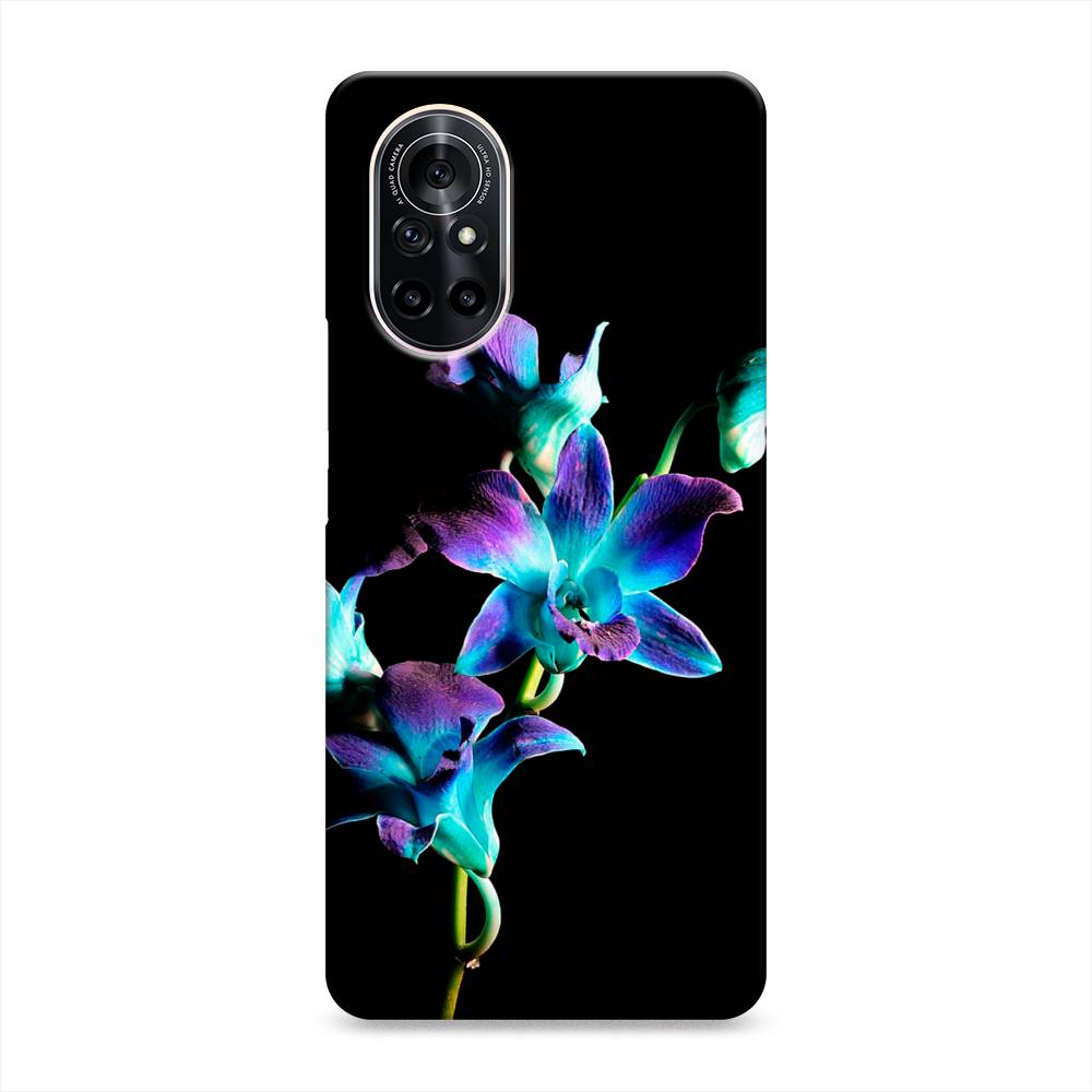 

Чехол Awog "Синий цветок на черном" для Huawei Nova 8, 6105720-6
