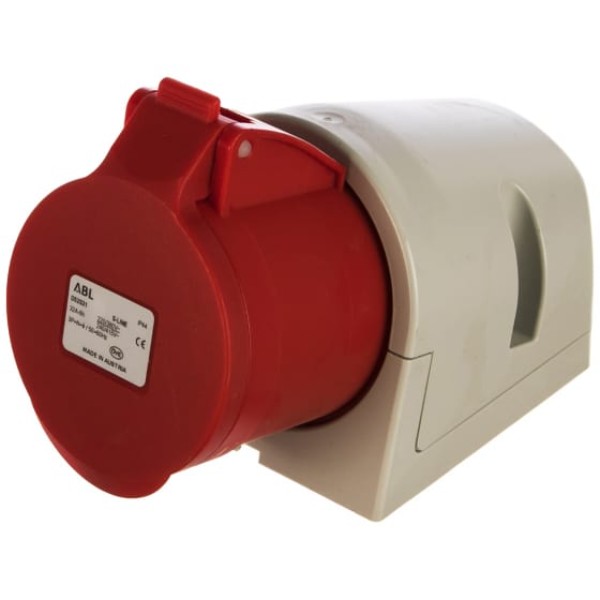 

ABL Розетка для монтажа на поверхность 5Р 32А 400V, IP44 D52S31