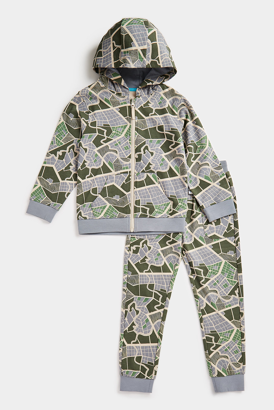 Костюм спортивный Mothercare MC-CA846, хаки, 128