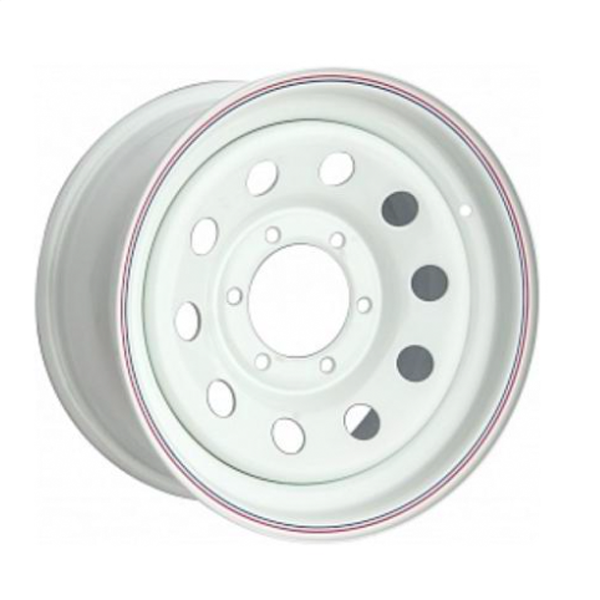 

Диск Усиленный Toyota Nissan Mitsubishi L200 2005+ Стальной Белый 6x139,7 8xr16 D110 Et+30