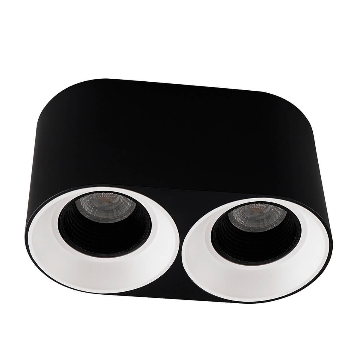 

Светильник потолочный Denkirs DK3040, DK3096-BW+BK, 20W, GU5.3