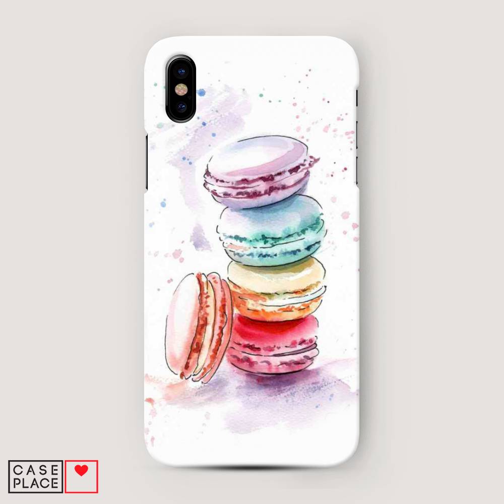 

Пластиковый чехол "Пирамидка макарони 2" на Apple iPhone XS Max (10S Max), 11920-7