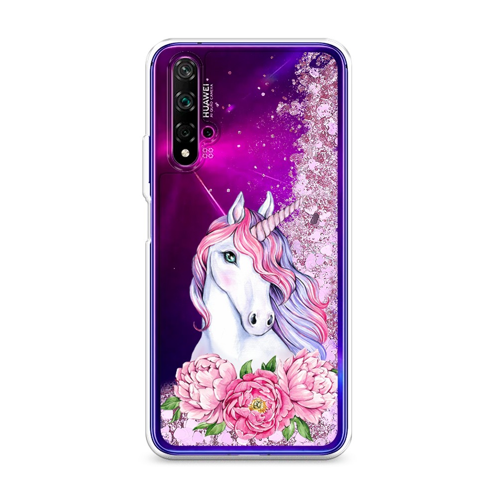 

Чехол Awog "Единорог с пионами" на Huawei Honor 20/Huawei Nova 5T, 610594-1