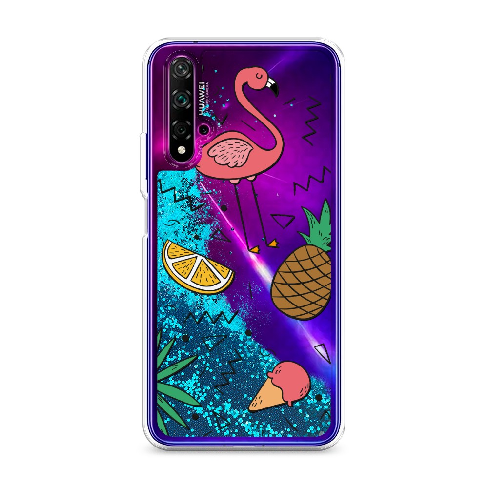

Чехол Awog на Honor 20/Huawei Nova 5T "Гавайский фон", Разноцветный, 610593-1